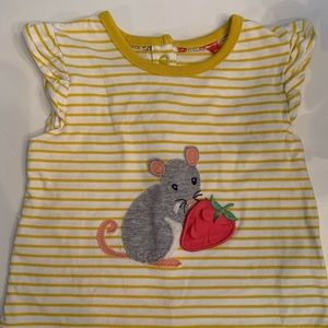 Baby Boden appliqué lift-the-flap detail t-shirt